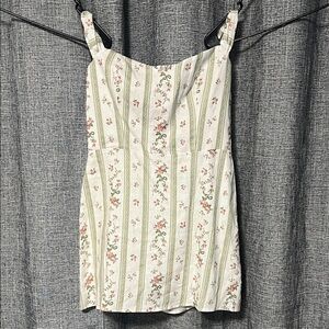 Reformation Floral Mini Dress